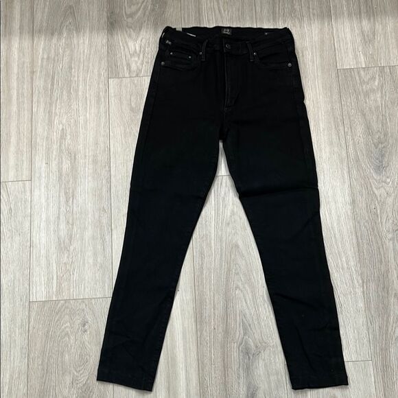 Citizens of Humanity Black Rocket High Rise Skinny Size 30 - Picture 1 of 2